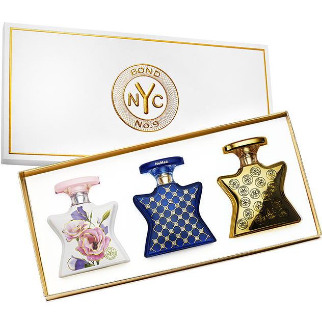 Bond No. 9 Luxe Womens Perfume Trio Gift Set CHROME