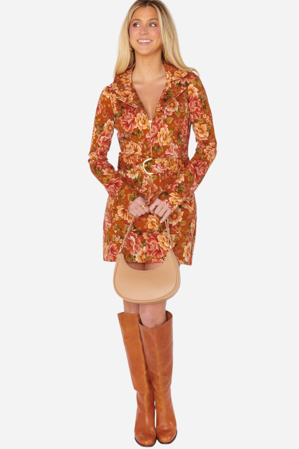 outlaw long sleeve dress Show Me Your Mumu Outlaw Long Sleeve Dress in Garden Harvesst Denim – CHROME