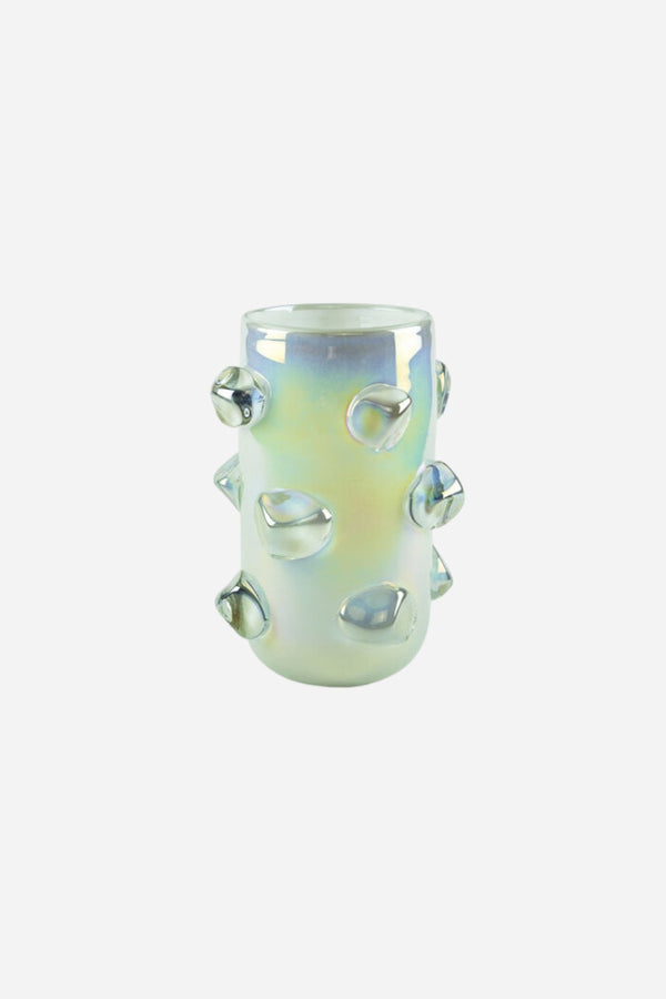 Tizo Ice Design Vase in White