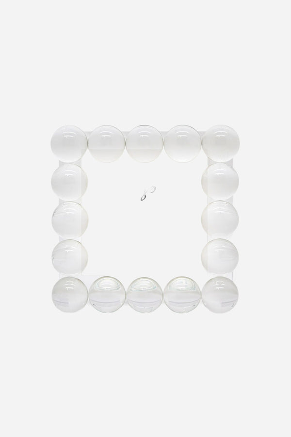 Tizo Crystal Glass Frame Single Bubble - 4 x 4