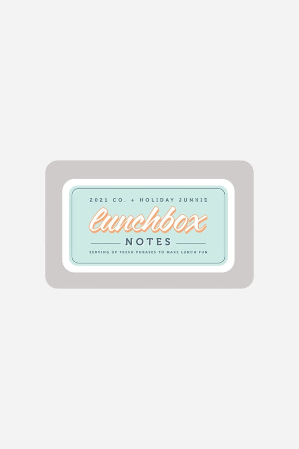 2021 Co. X Hj Everyday Lunchbox Notes Set