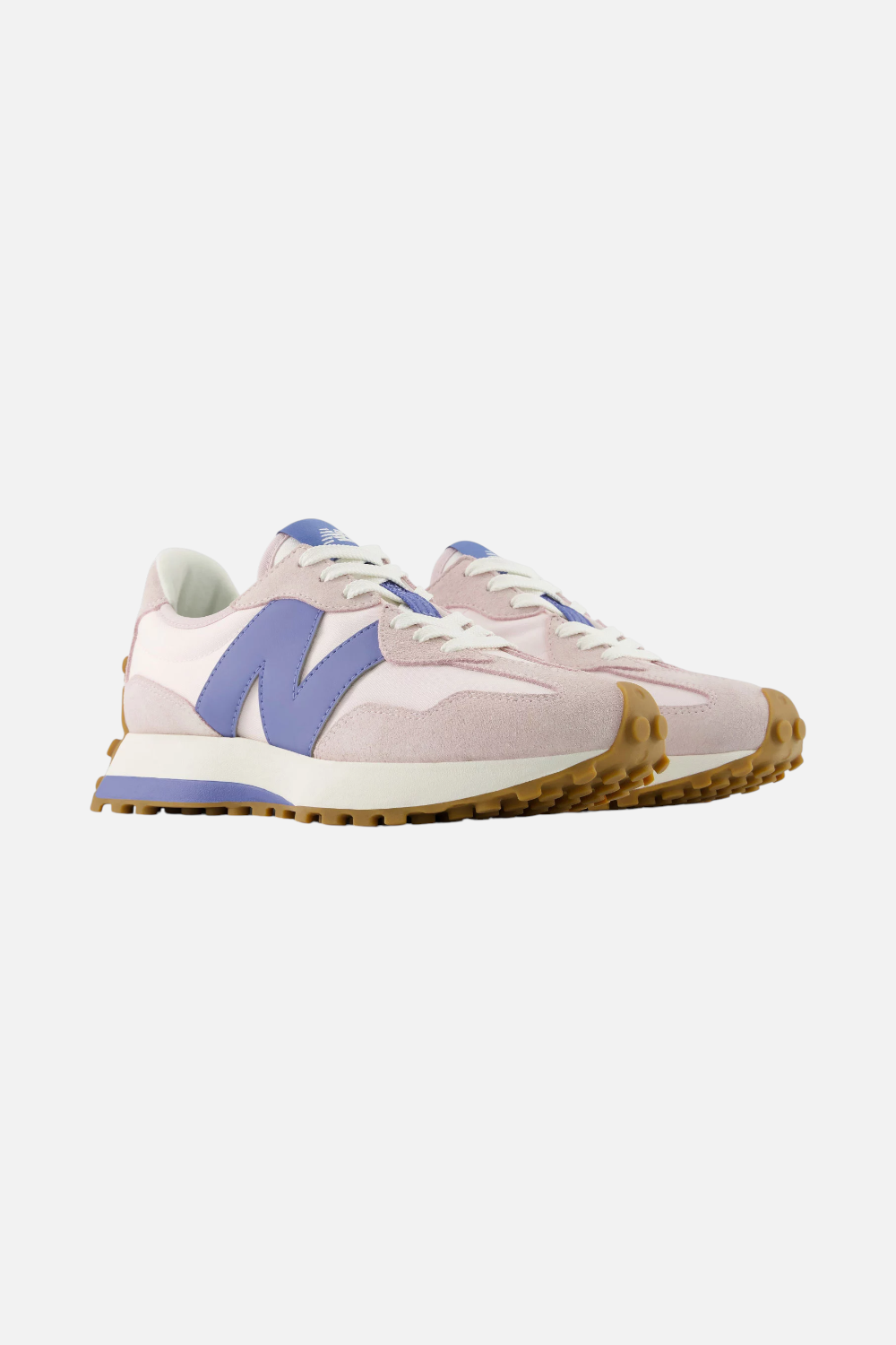 【新品・未使用】アメリカ購入 New Balance327ピンクブルー24cm New Balance Women's 327 Sneaker in Pink Salt & Fairweather Blue