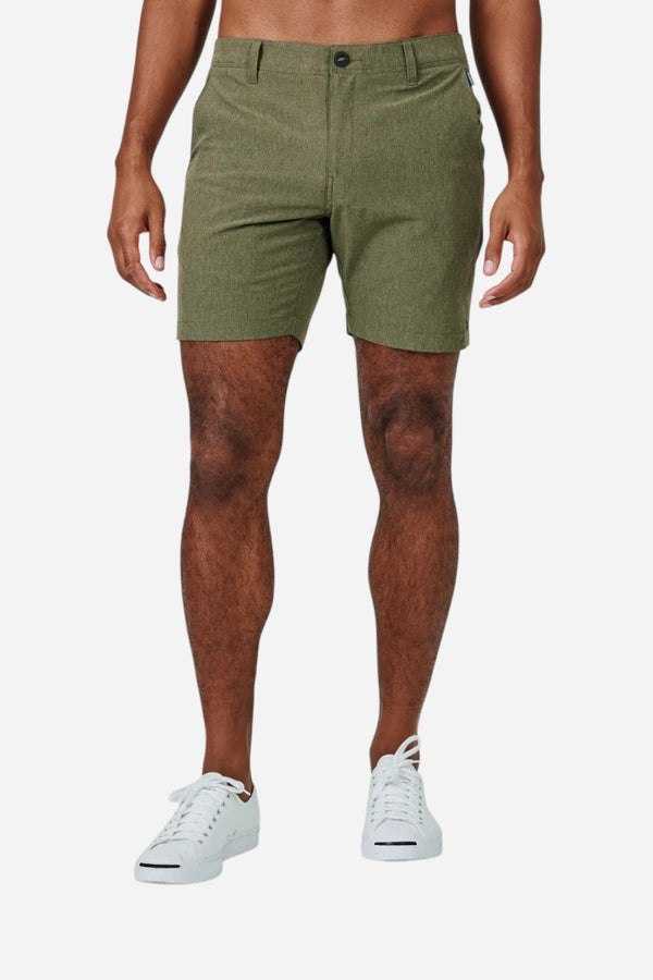 7 Diamonds Aeroplane 7" Short in Olive