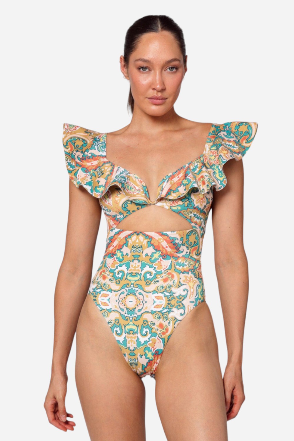 Cleobella Harlow One Piece Swimsuit in Las Palmas – CHROME