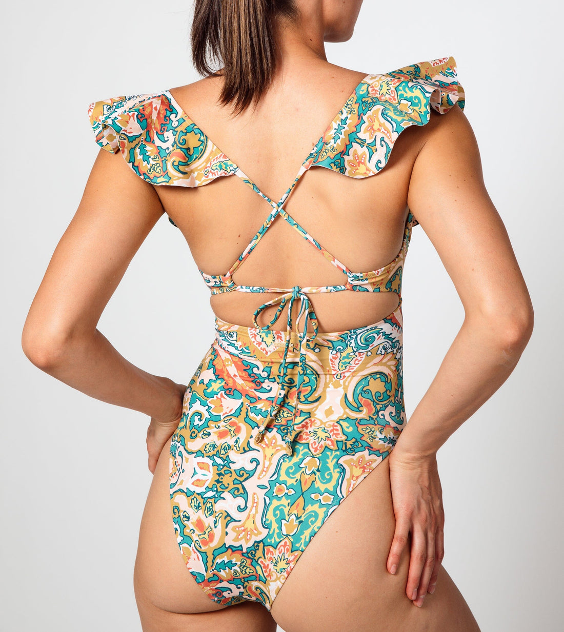 Cleobella Harlow One Piece Swimsuit in Las Palmas – CHROME Cleobella Harlow One Piece Swimsuit in Las Palmas – CHROME