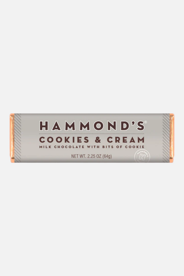 Hammond Candies Cookies & Cream Bar