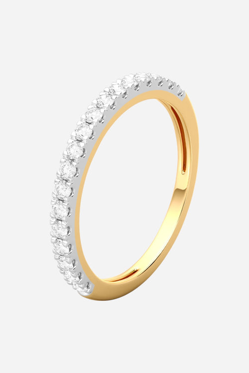 Ella Stein Lab-Grown Golden Harmony Eternity Ring in Gold