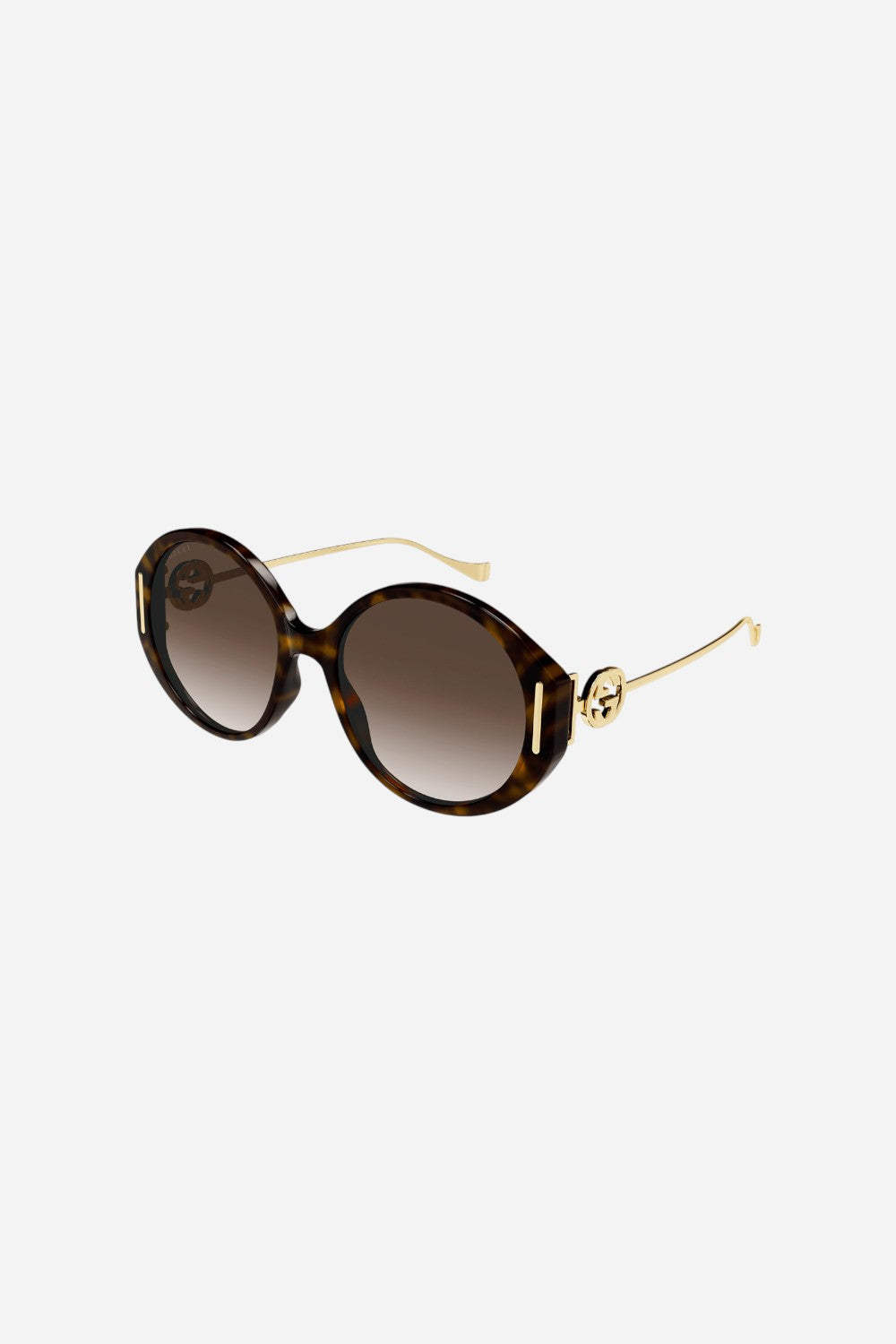 Gucci Oversized Round Sunglasses - GG1202s-003 57 – CHROME