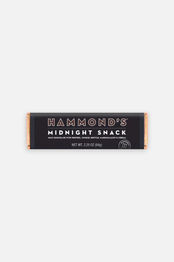 Hammond Candies Midnight Snack Milk Chocolate Bar