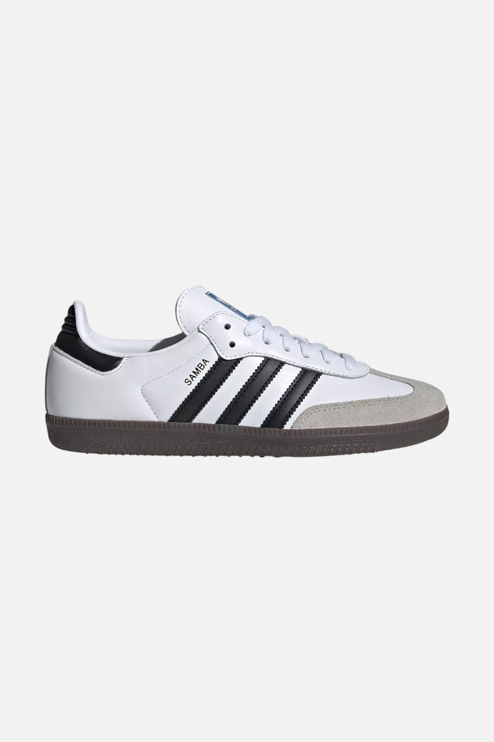 adidas Samba ホワイト/ブラック/グレー Adidas Samba OG Sneakers in White/Black – CHROME