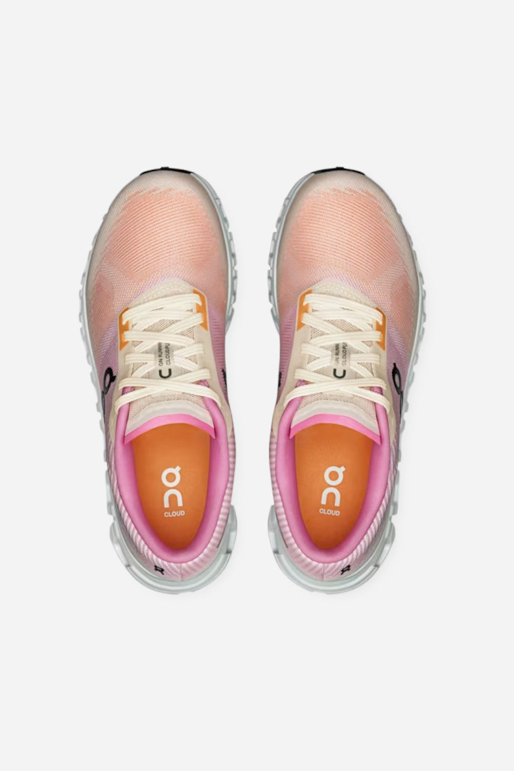 ON Running Cloud 6 Push in Tangerine / Raspberry – CHROME