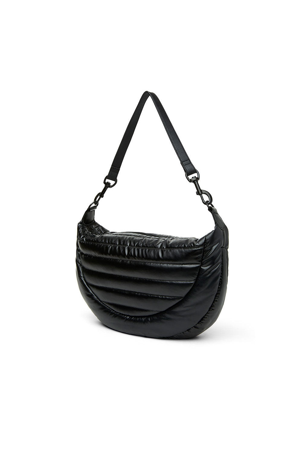 Elton Hobo Cross Body Black Chain