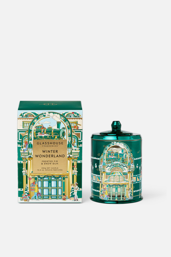 Glasshouse Winter Wonderland Triple Scented Candle, 13.4 oz