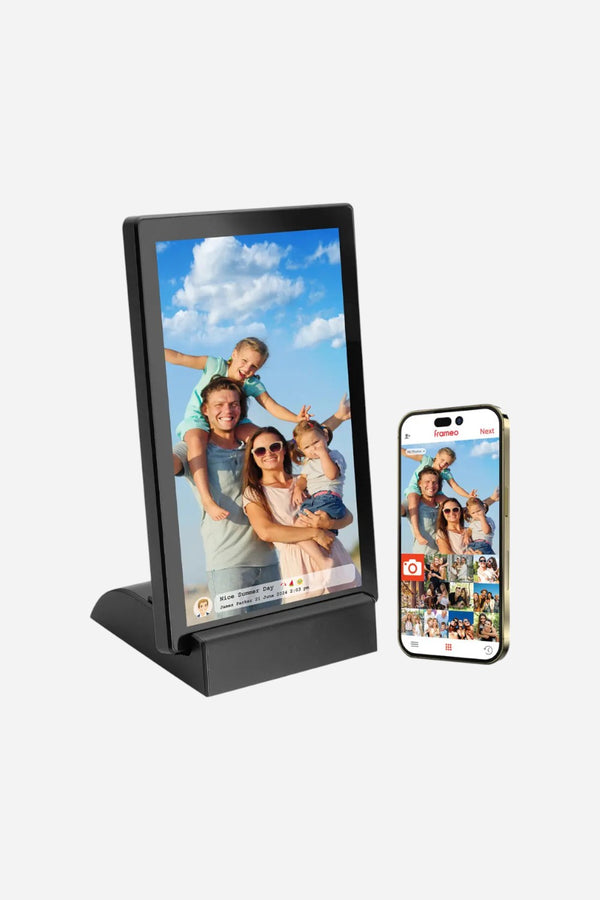 Wireless Digital Picture & Video Frame in Black