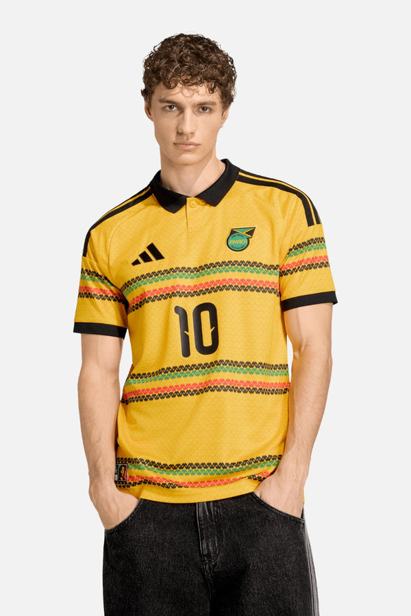 Adidas Jamaica 26 x Bob Marley Home Jersey in Bold Gold