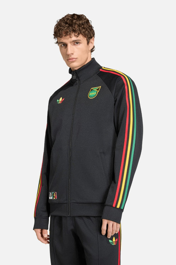 Adidas Jamaica x Bob Marley Originals Track Jacket in Black