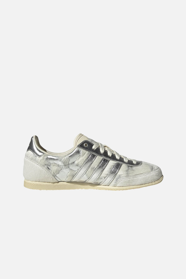 Adidas Japan Women's Sneaker in Cream White & Silver