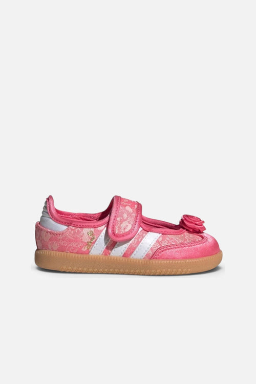 Adidas Kids Disney Princess Samba Jane Sneakers in Pink – side view