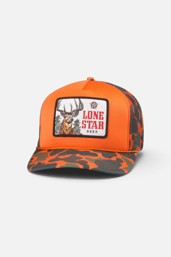 American Needle Lone Star Mallard Foamy Hat in Orange