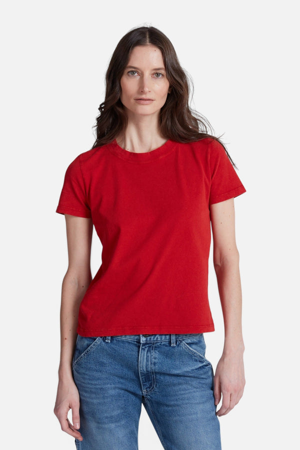 ASKK NY Classic Tee in Vintage Red