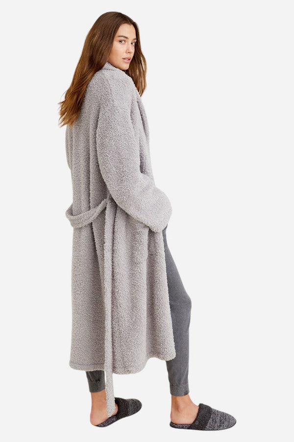 Barefoot Dreams CozyChic Adult Robe in Dove Grey