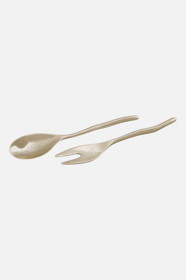 Beatriz Ball Sierra Modern Maia Large Salad Servers