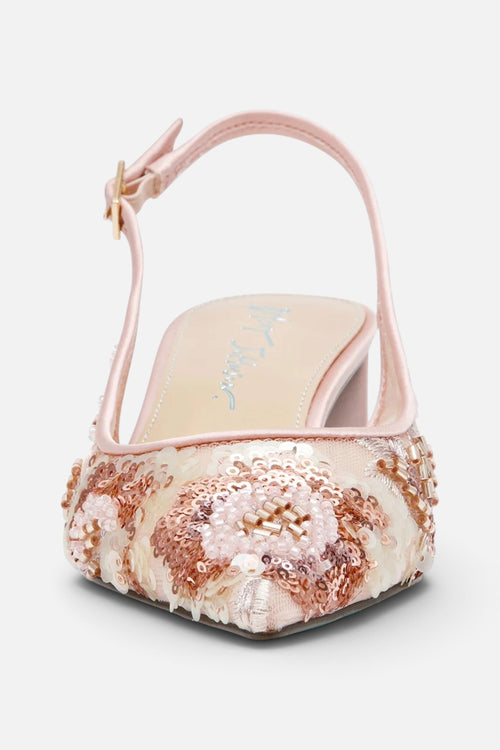 Betsey Johnson Myron in Blush – front view