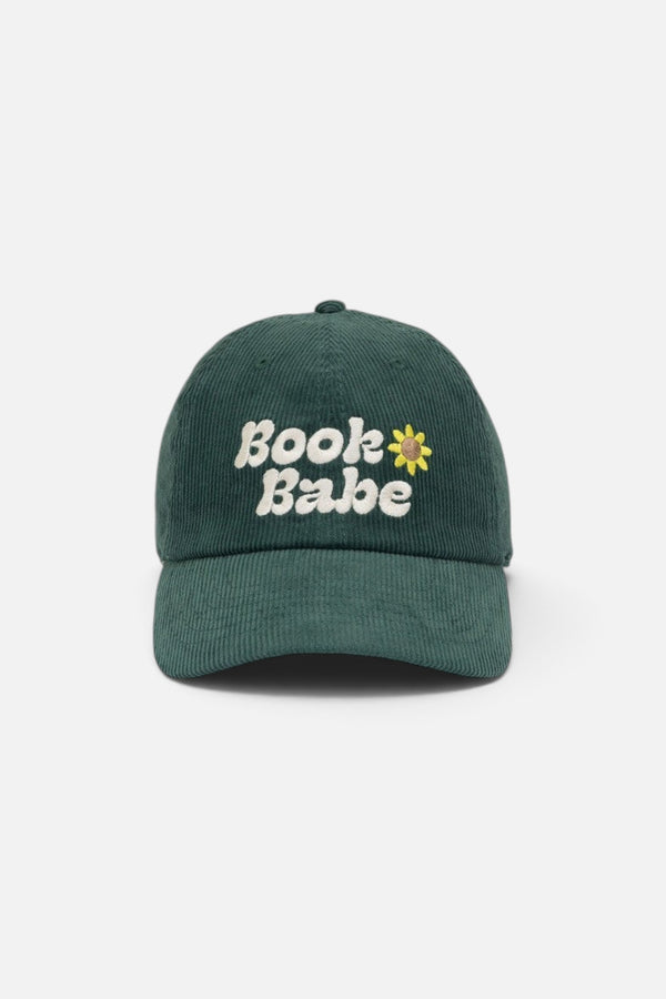 Book Babe Hat in Dark Green