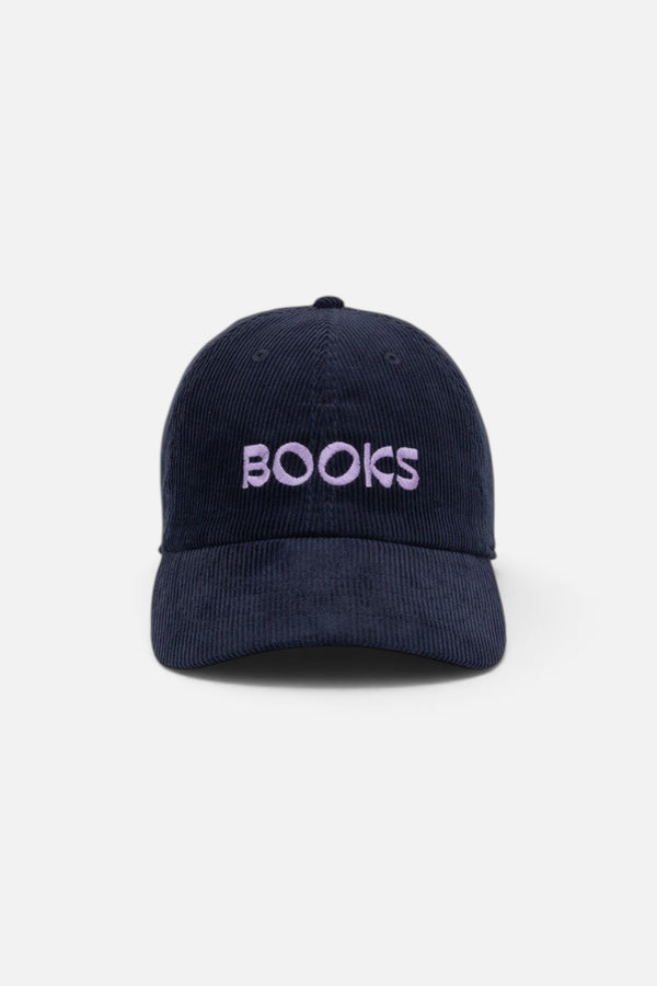 Books Hat in Navy Blue