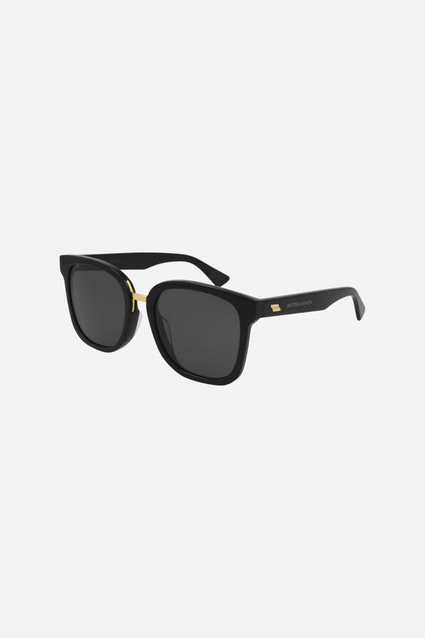 Bottega Veneta Minimalist Sunglasses in Black