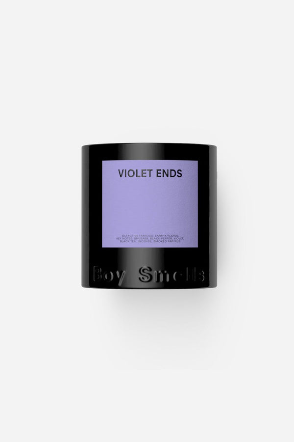 Boy Smells Violet Ends Candle