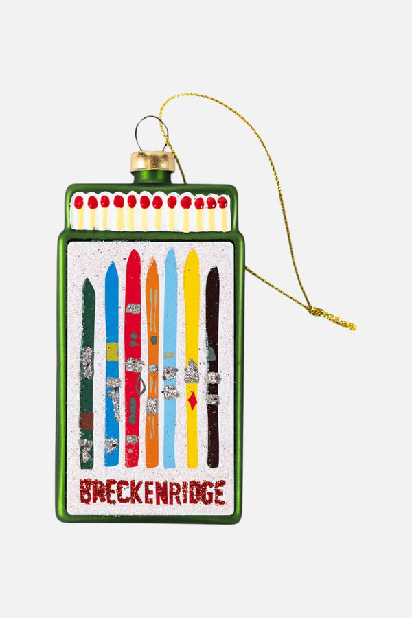 Breckenridge Matchbook Ornament