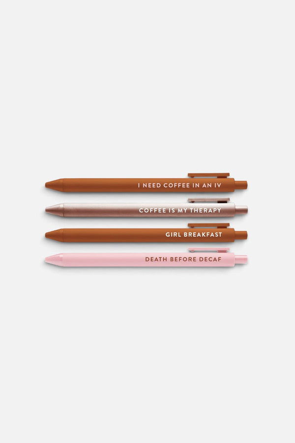 Brittany Paige Coffee Lovers Pen Set