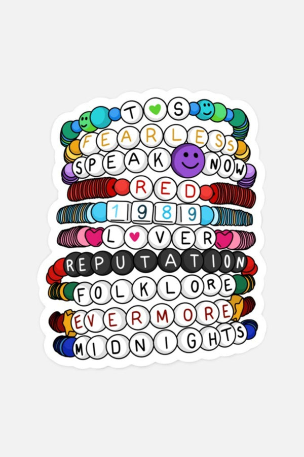 Brittany Paige Eras Friendship Bracelets Sticker