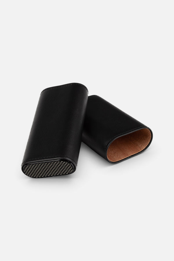 Brouk & Co. Lorenzo Triple Cigar Holder in Black