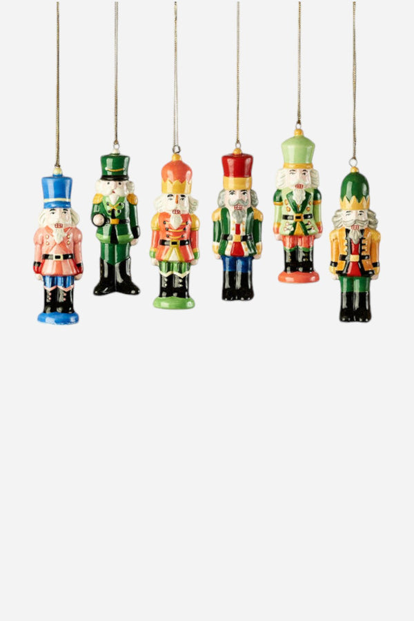 Ceramic Nutcracker Ornament