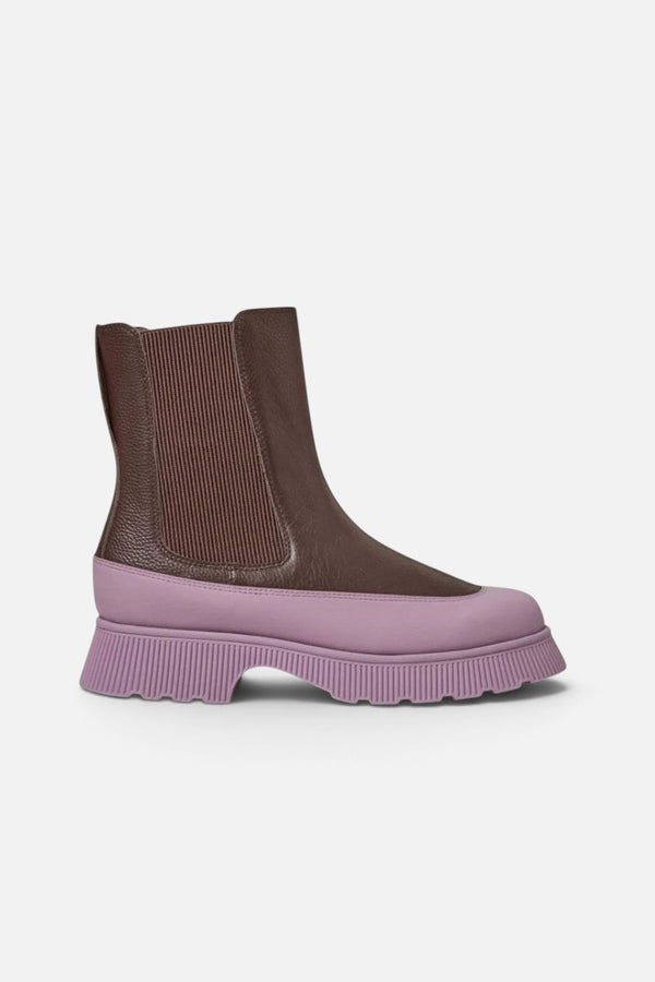 Charlotte Stone Gwen Chelsea Boot in Umber Lilac