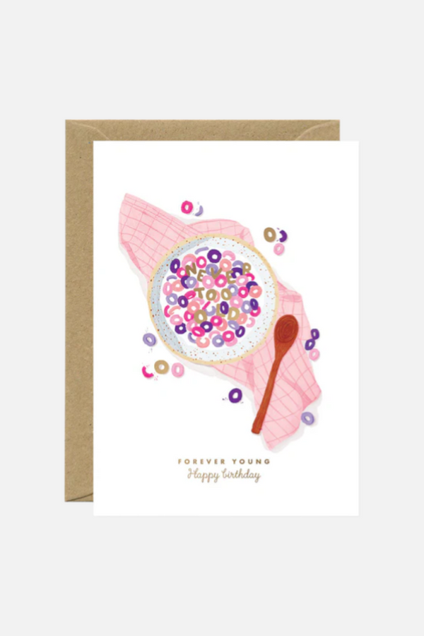 Cheerios Forever Young Birthday Greeting Card