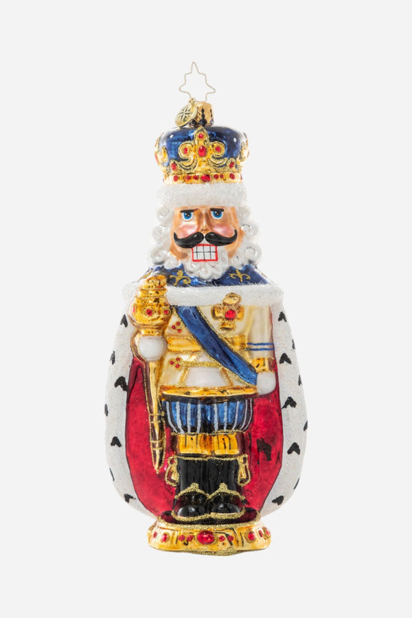 Christopher Radko Nutcracking Royalty Ornament