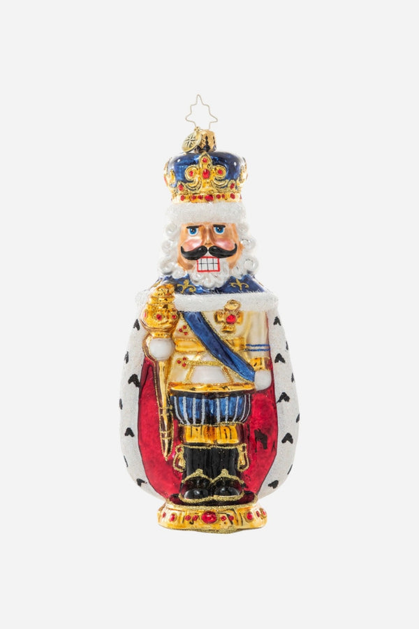 Christopher Radko Nutcracking Royalty Ornament