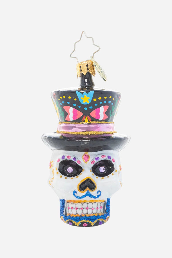 Christopher Radko One Dapper Calavera Gem Ornament
