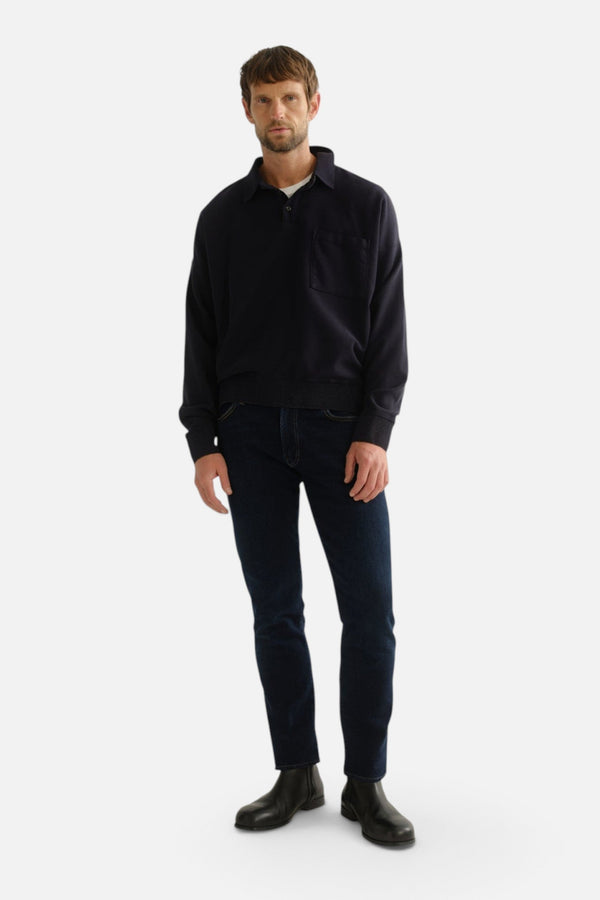 Citizens of Humanity Men's Gage Slim Straight Cashmere Denim in Dark Tint
