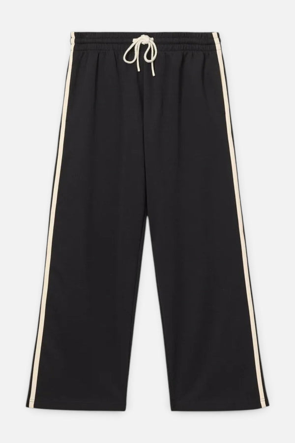 Perfect White Tee Claud Track Pant in True Black