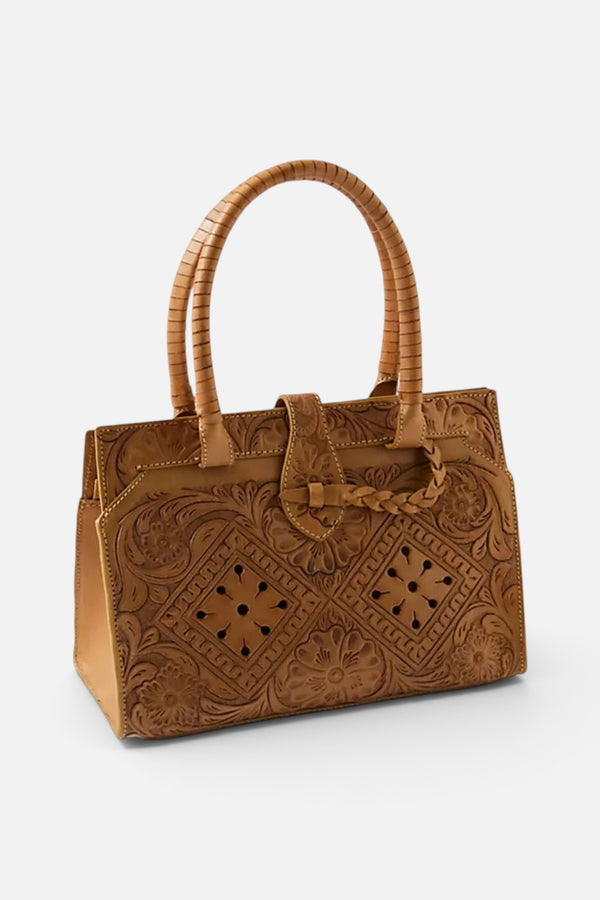 Cleobella Arya Medium Handbag in Brown