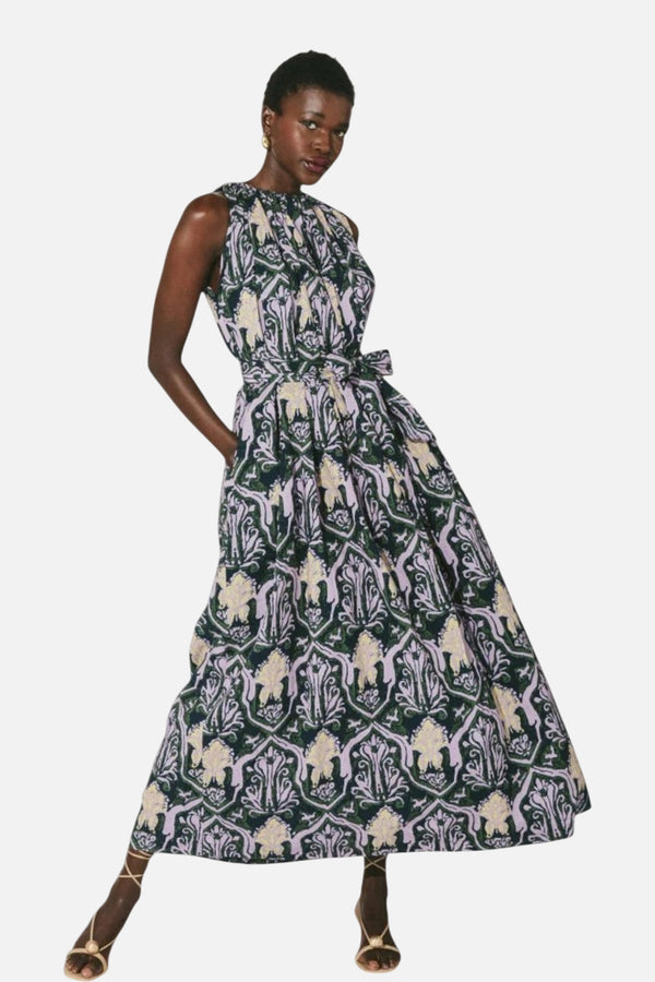 Cleobella Becca Ankle Dress in Casablanca