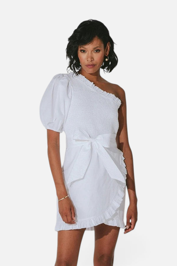 Cleobella Cassidy Mini Dress in White