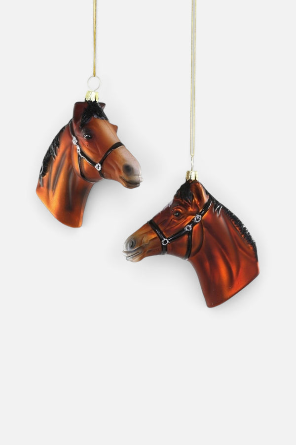 Cody Foster Horse Head Ornament, Assorted