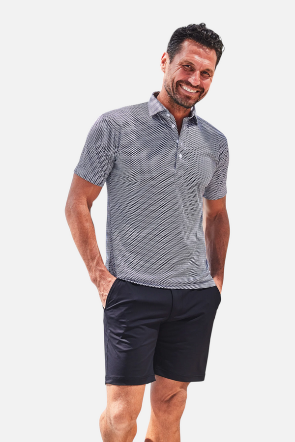 Collars & Co Velocity Pull-On Performance Shorts in Black