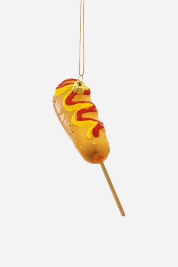 Corn Dog On A Stick Ornament