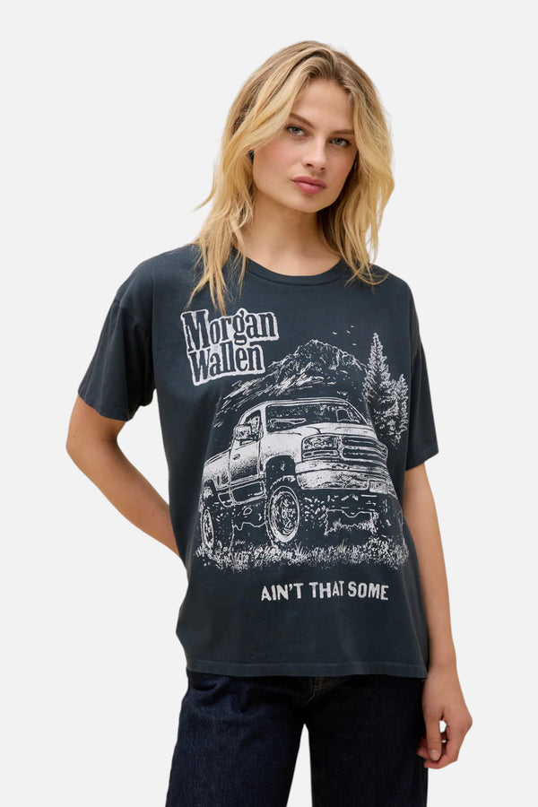 Daydreamer LA Morgan Wallen Ain't That Some Merch Tee in Vintage Black